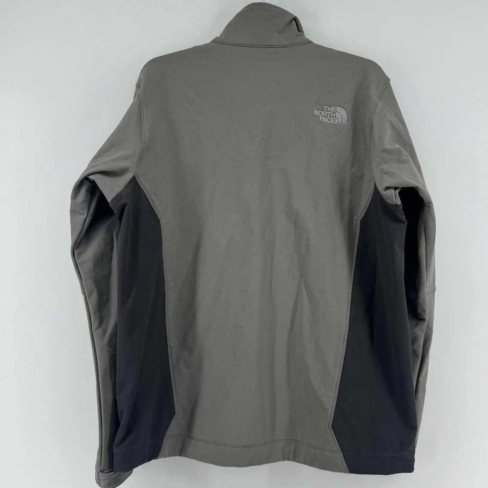 The North Face Apex Pneumatic Men's Softshell Jacket Gray Black‎ Size Large